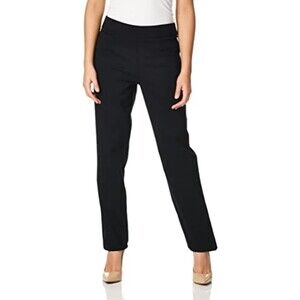Briggs Women's Super Stretch Millennium Welt Pocket Pull On Dress Pant Size 8